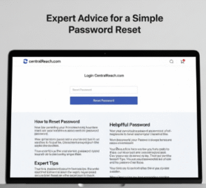 Reset Password in CentralReach.com Login