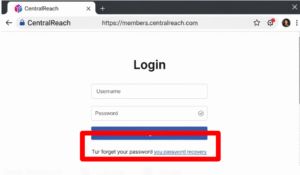 CentralReach Member Login